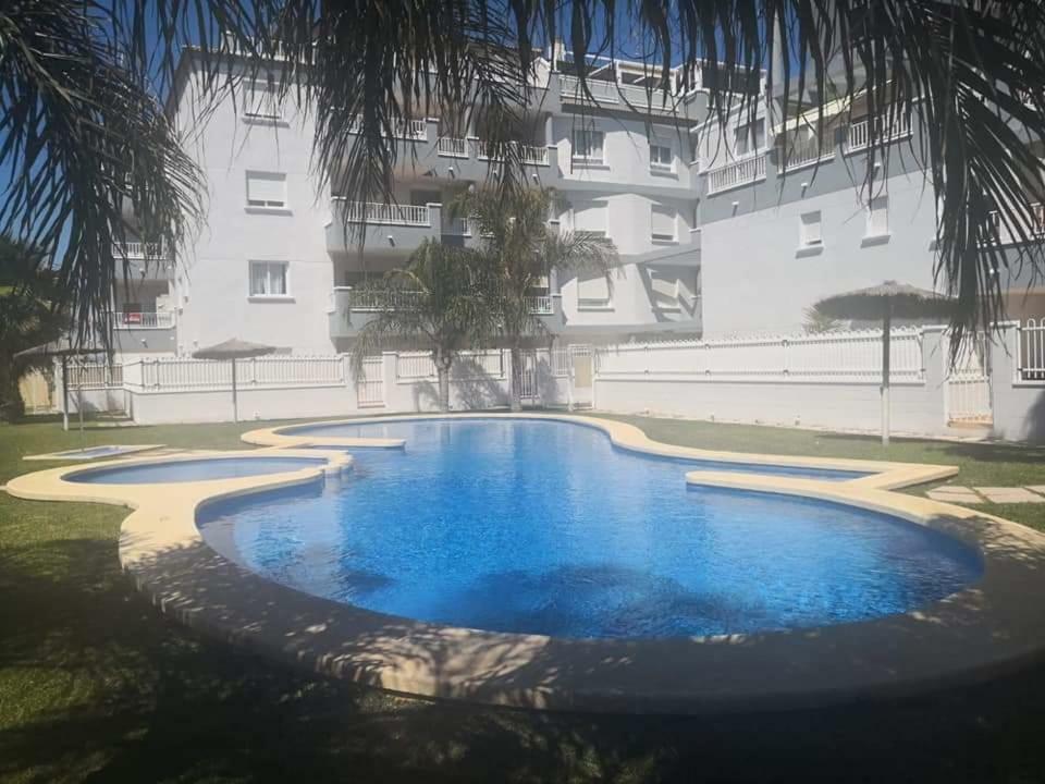 Ferienwohnung Casa Gloria Con Gran Terraza Y Acceso Directo A Piscina Dénia Exterior foto
